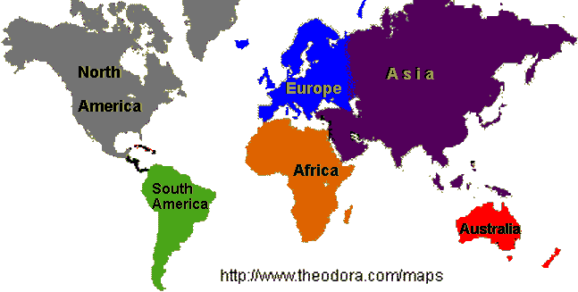 world map asia continent. Click on the map below to go