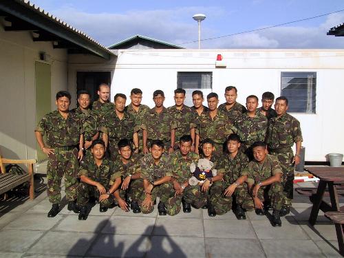 With the 1 Royal Gurkhas