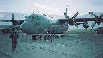 Chilean Guards with USAF Hercules