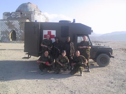 The gang at Kings Tomb