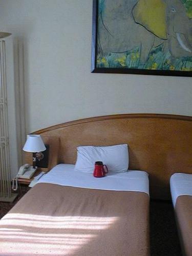 Relaxing in Le Meridien Hotel, Dakar