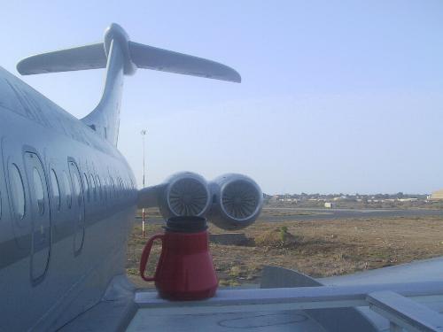 VC10 in Dakar